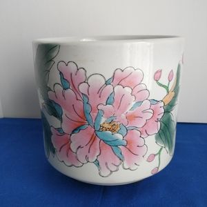 Oriental Floral Indoor Outdoor Planter